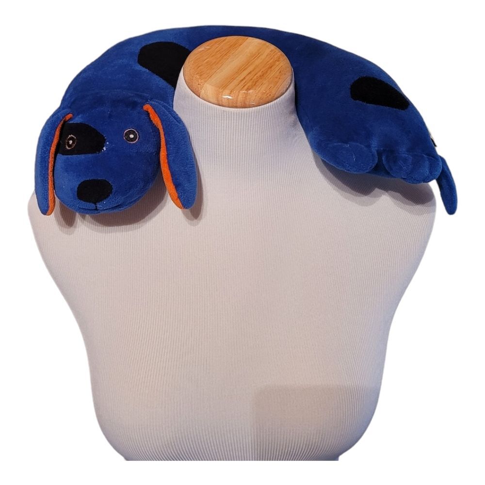 Child’s Travel Long Dog Neck Pillow Weiner Dog